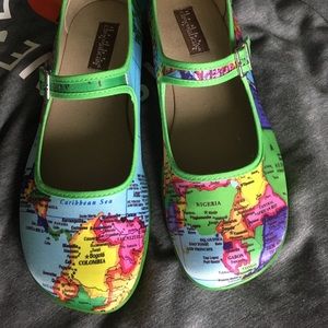 Hot Chocolate Size 10 World Traveler Mary Jane EUC